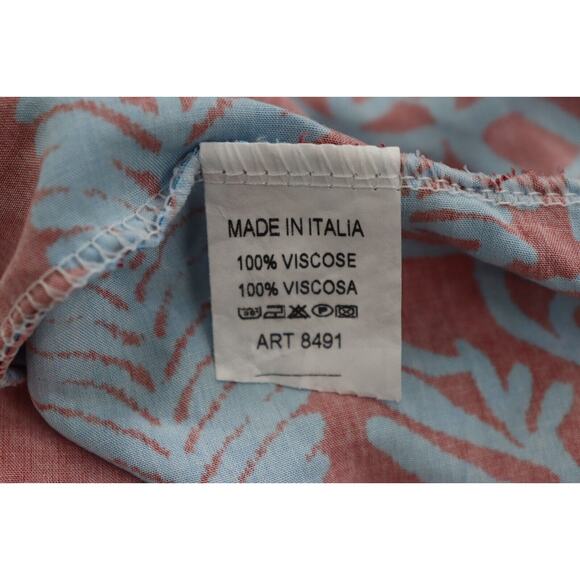 Dana Ashkenazi Made in Italy Midi Oversized Babydoll Beachy Dress OS - Picture 10 of 10